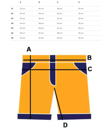 Men's short shorts denim shorts