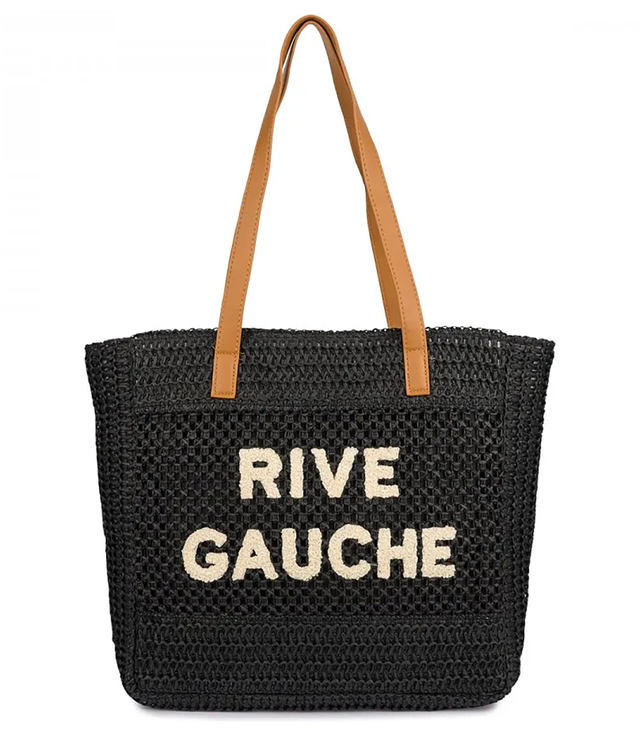 Torebka shopper boho z plecionki RIVE GAUCHE