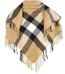 Shawl scarf elegant pashmina plaid shawl