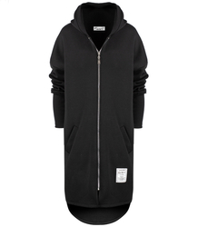 Women's long hooded sweatshirt Zipper Warm MIRABELL