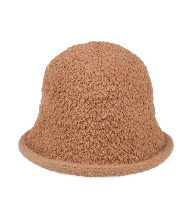 Women's hat made of soft teddy fabric