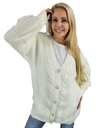 Warm, fashionable, loose women's sweater MATYLDA