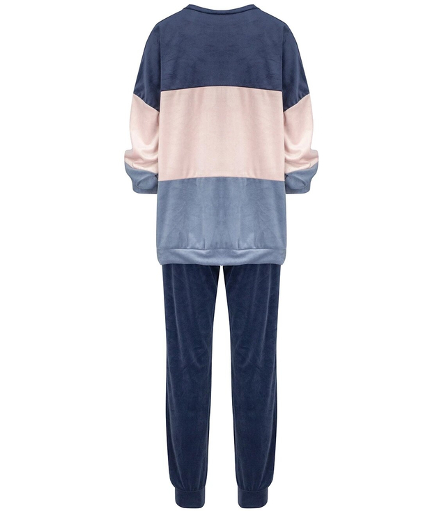 Dres sportowy PLUS SIZE welur komplet INGA