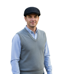 Stylish smooth men's helmet Universal color scheme