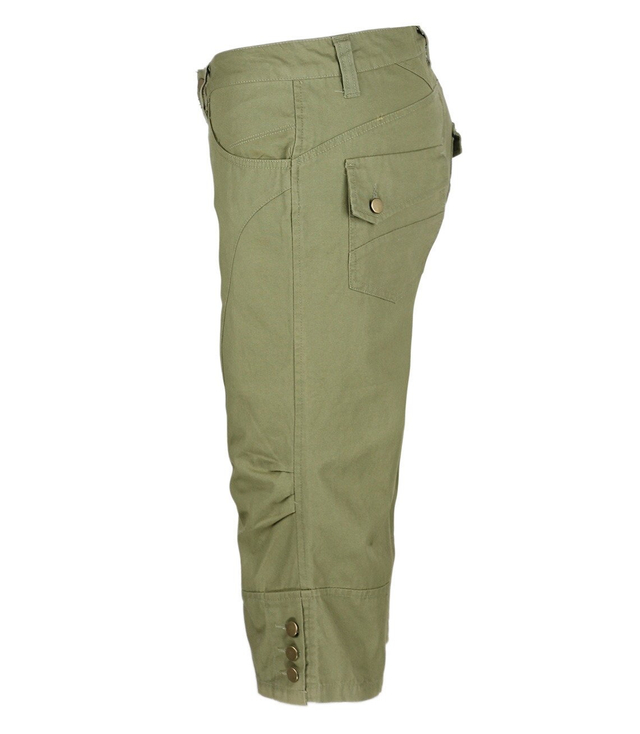 3/4 COTTON CARGO PANTS