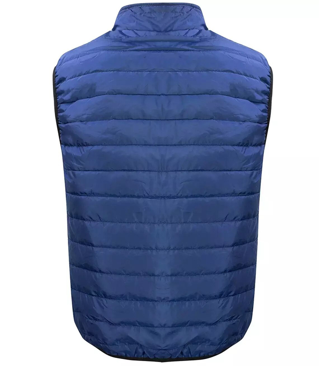 Short sleeveless men's quilted vest