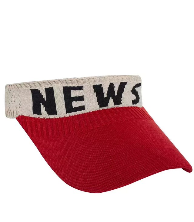 Fabric visor with elastic band NEWST