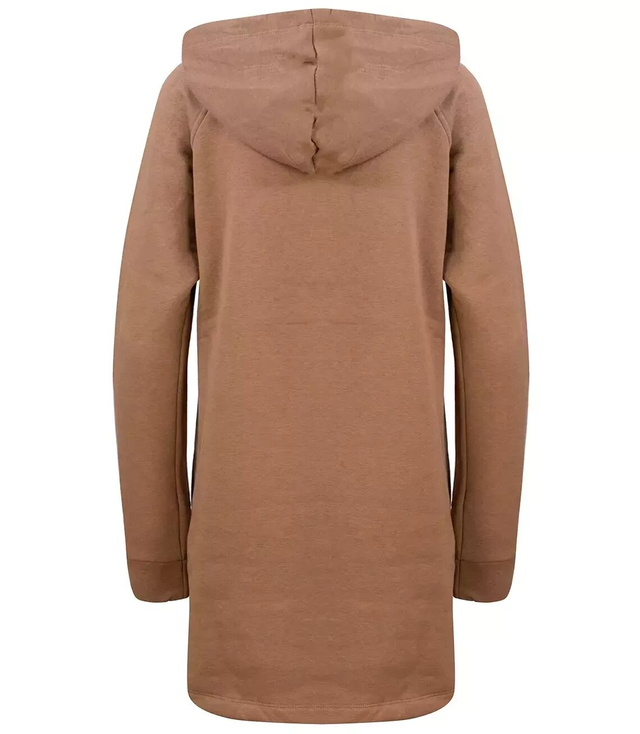 Long sweatshirt sweatshirt dress hood zippers