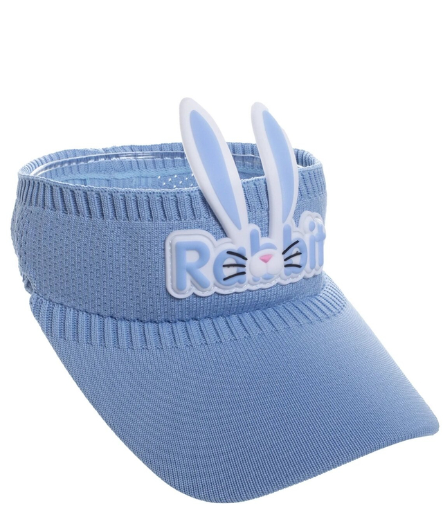 Children's visor with bunny and ears