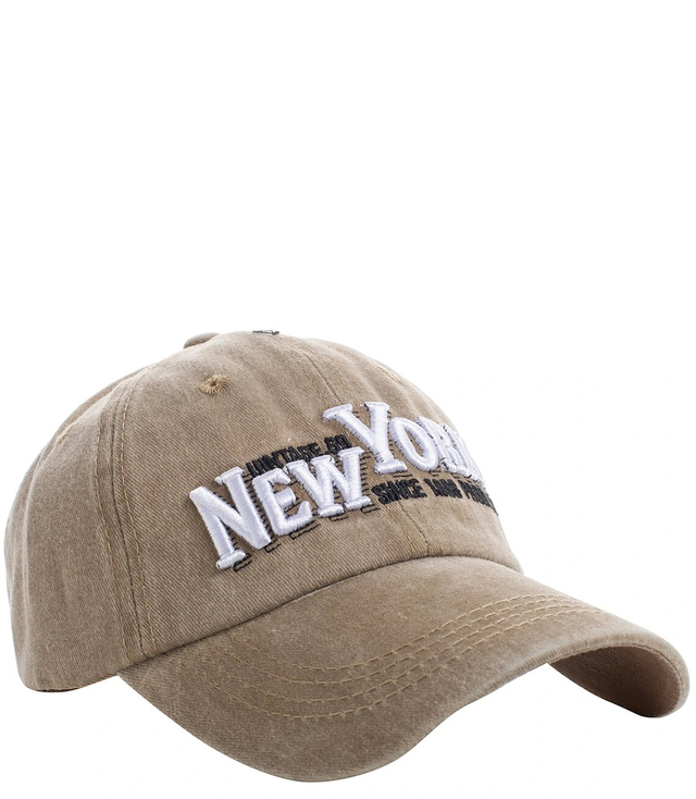 New York Vintage men's embroidered baseball cap