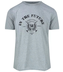 Men's t-shirt short sleeve print shirt