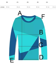 Luźny długi sweter golf w paski oversize