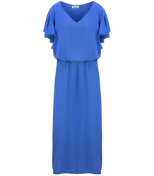 Airy MAXI dress with an elastic waistband