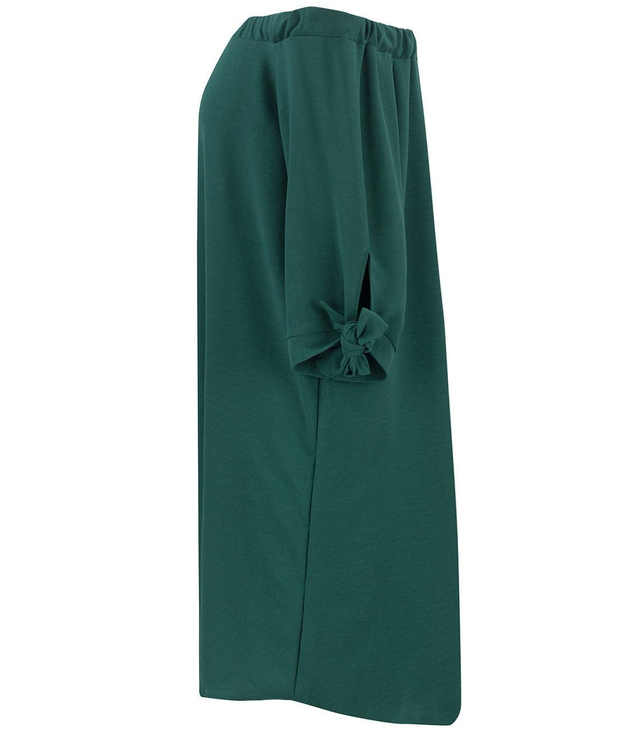 HISPANKA tunic uncovered shoulders mini dress MARIOLA