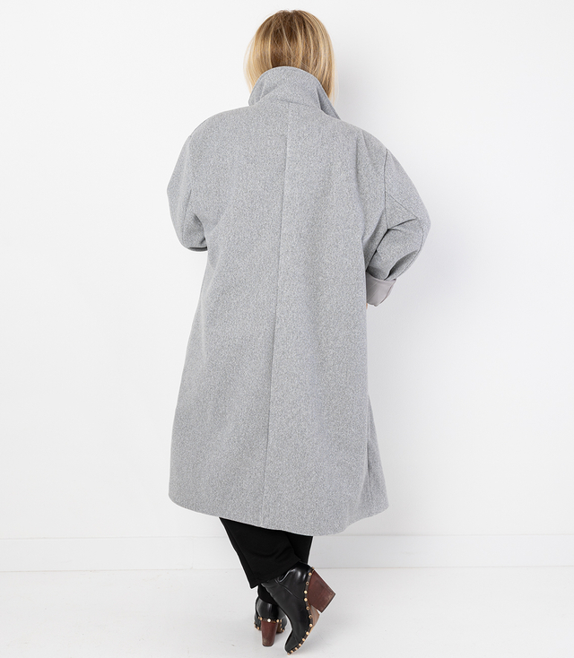Women's long loose oversized coat CINDY