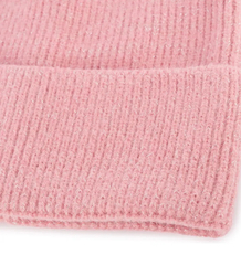 Ciepła czapka damska BEANIE zimowa jesienna jednokolorowa