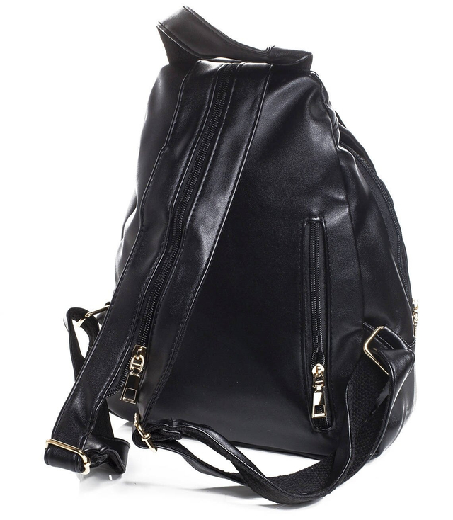 Miejski Plecak damski z ozdobną KLAPĄ YSL