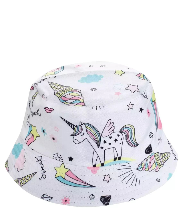 Children's reversible hat summer visor cap