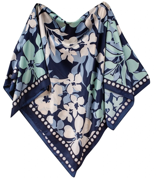 Sling delicate elegant scarf decorated with a beautiful pattern