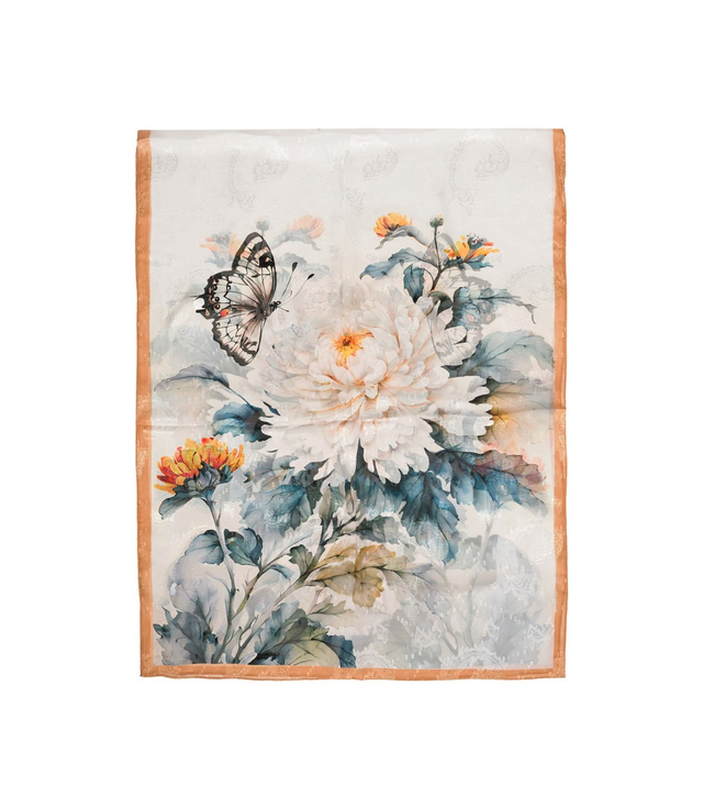 Women's patterned shawl 70x180