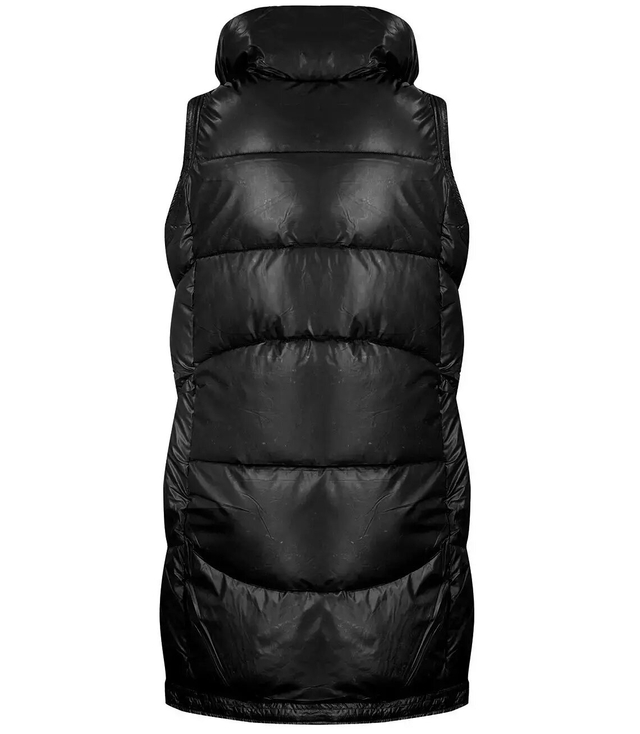 Women's Long Sleeveless Vest Pockets