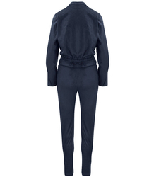 Track suit, suede sweatshirt and pants set