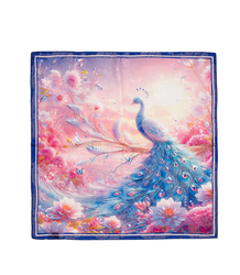 Elegant women's scarf with an insane 70x70 pattern