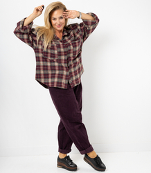 Timeless FRIDA plaid flannel shirt