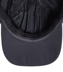 Men's baseball cap dainty V stamp