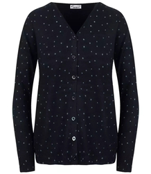 Classic dotted cardigan sweater NELA