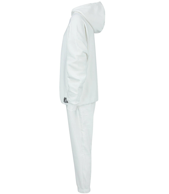 Oversize smooth cotton sports tracksuit MARGARET