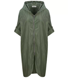 Parka jacket coat hood fashionable cut
