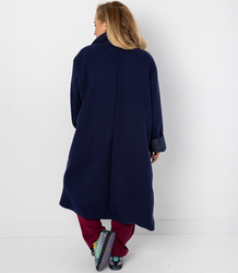 Women's long loose oversized coat CINDY