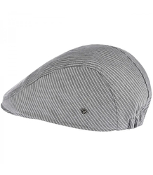 Stylish single-colored men's fine stripes helmet