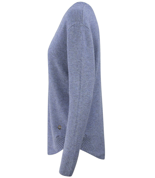 Sweter Klasyczny Gładki ciepły w SEREK