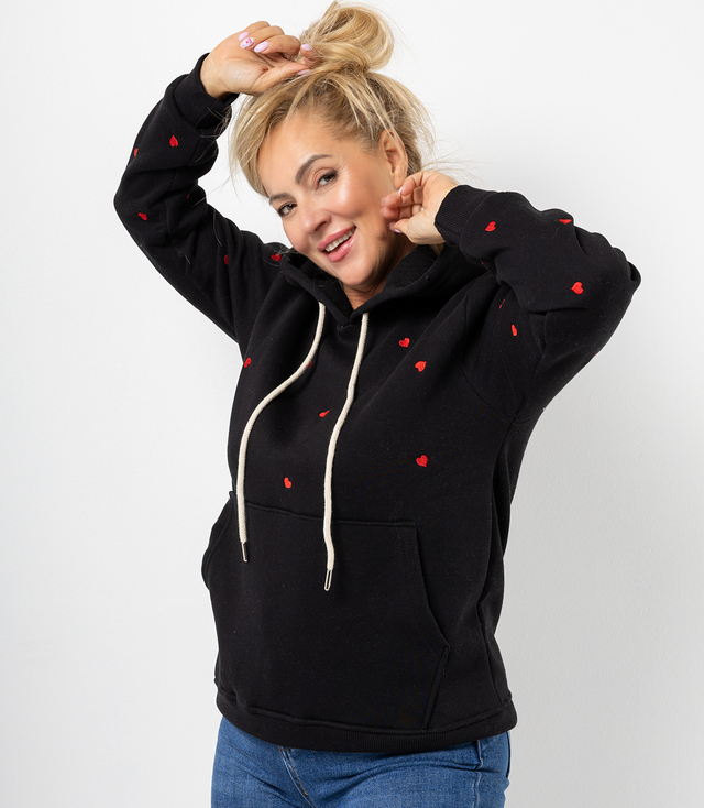 Cute hoodie kangaroo hoodie VALENTINE