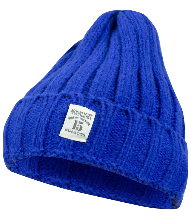 Ciepła czapka unisex Uniwersalna Beanie Jednokolorowa