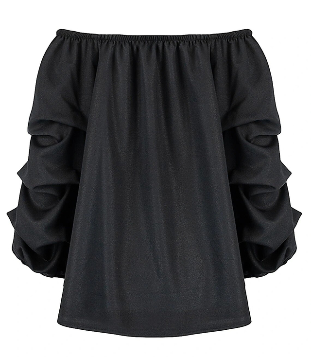 Spanish blouse with decorative puffed sleeves Beautiful KAJA