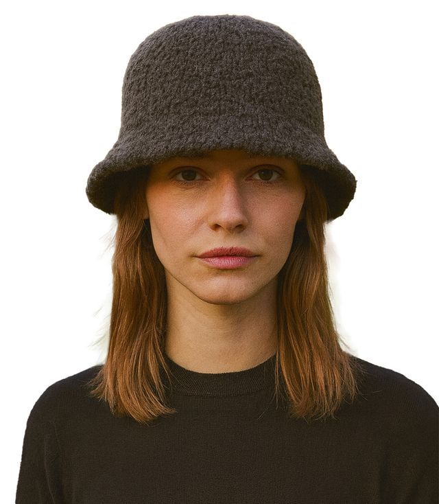 Women's hat made of soft teddy fabric