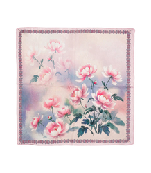 Elegant women's scarf with an insane 70x70 pattern