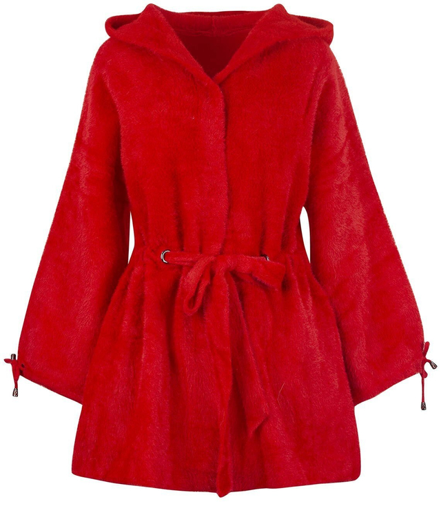 Szlafrokowy płaszcz kurtka ALPAKA 