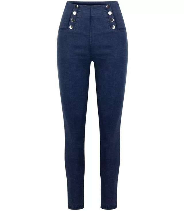 Damskie spodnie jegginsy tregginsy skinny Eleganckie