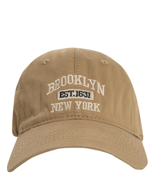 Unisex baseball cap with BROOKLYN embroidery