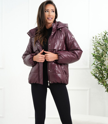 Women's insulated bomber jacket with quilting JAGNA