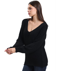 Warm, fashionable, loose women's sweater MATYLDA