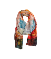 Women's patterned shawl 70x180