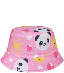 Children's reversible hat summer visor cap