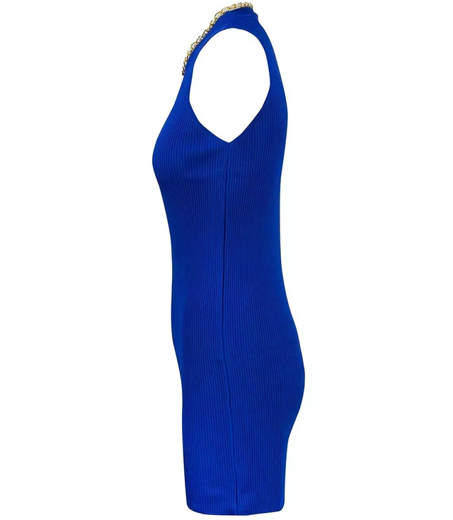 Matching elastic chain dress