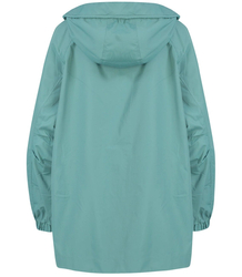 Short transitional oversize rain jacket ELENA