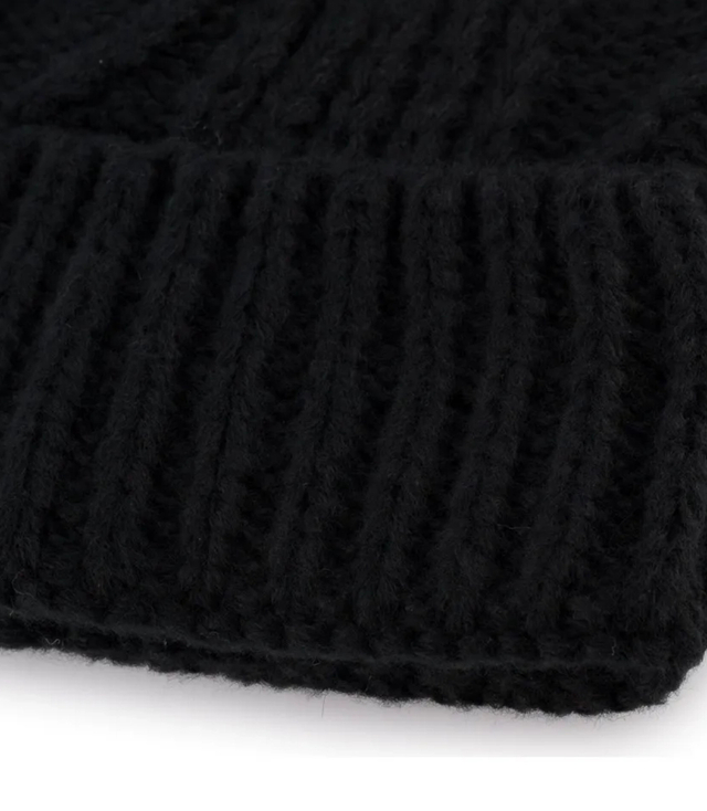 Warm women's beanie with pom-pom plaid autumn winter hat 